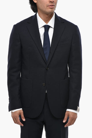 CIRCLE Ungefütterter Blazer mit aufgesetzten Taschen