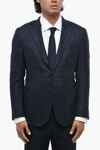 Teilgefütterter Blazer GATE aus Seidenmischung