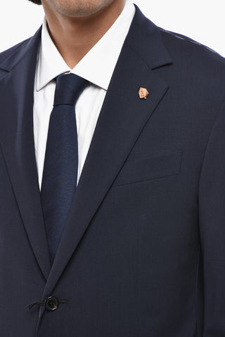 CIRCLE Blazer Sfoderato in Lana Vergine Stretch