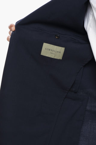 CIRCLE Blazer Sfoderato in Lana Vergine Stretch