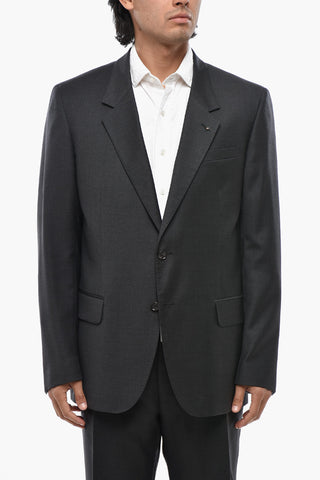 CC COLLECTION Virgin Wool Suit RESET with Classic Lapel