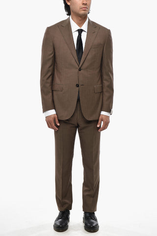 Abito Herringbone ACADEMY con Rever a Lancia