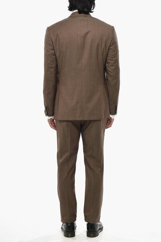 Abito Herringbone ACADEMY con Rever a Lancia