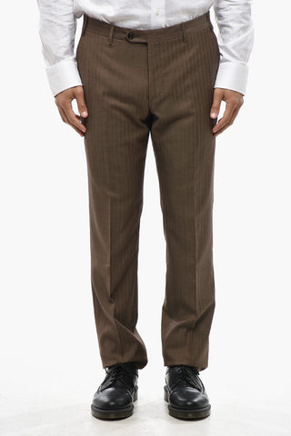 Abito Herringbone ACADEMY con Rever a Lancia
