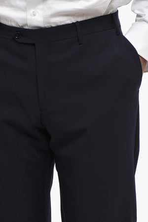 CODE Hose Aus Stretch-Schurwolle Mit Gürtelschlaufen