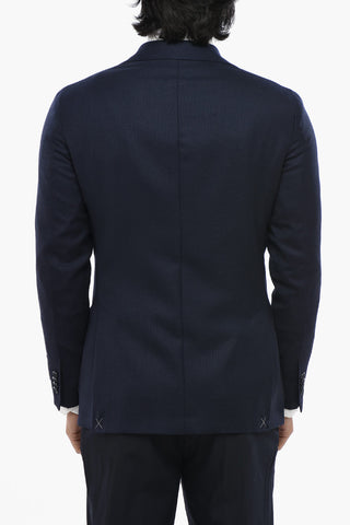 CC COLLECTION Blazer aus reiner Schurwolle mit aufgesetzten Taschen