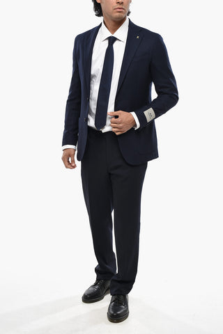 CC COLLECTION Blazer aus reiner Schurwolle mit aufgesetzten Taschen