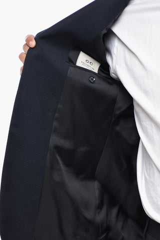 CC COLLECTION Two-Button Blazer with Lance Lapel
