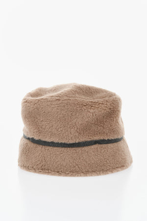 Cappello Bucket Teddy con Dettaglio Gioiello