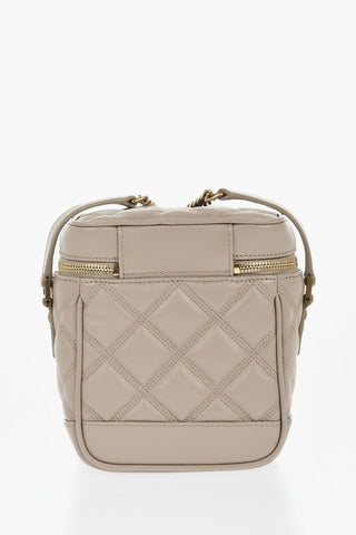 Quilted Leather Shoulder Bag VANITY 80'S
