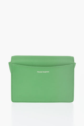 Hammered Leather Top-Handle Bag With Removable Shoulder Strap