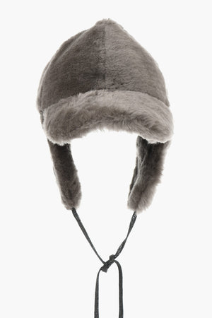 Cappello Baseball in Pelliccia con Para Orecchie