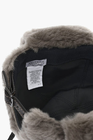 Baseballcap Aus Pelz Mit Ohrklappen