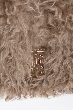Borsa in Shearling con Catena