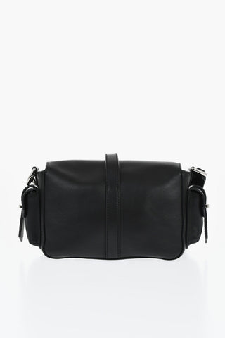 Leder-Umhängetasche Mit Mehreren Taschen