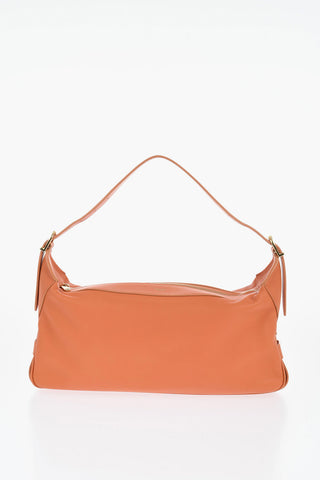 Hammered Leather Shoulder Bag