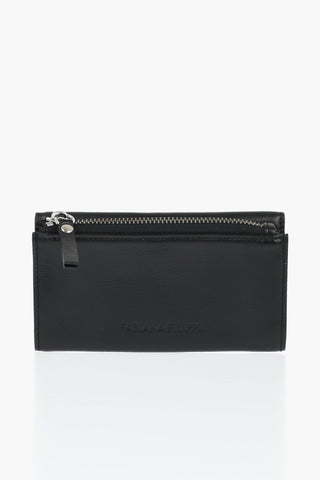 Leather Wallets With Jewel Closure