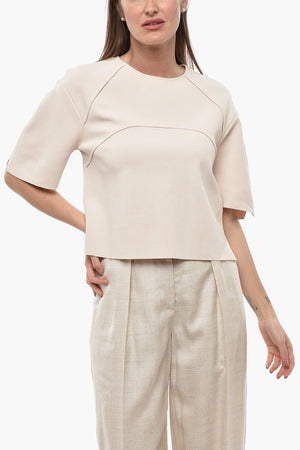 Crop Top COMPACT in Maglia