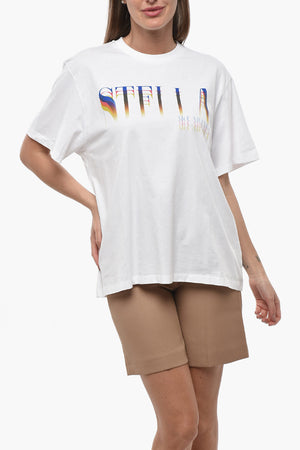 Rundhals-T-Shirt STELLA Aus Baumwolle Mit Bedrucktem Logo