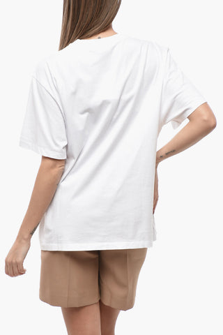 Rundhals-T-Shirt STELLA Aus Baumwolle Mit Bedrucktem Logo
