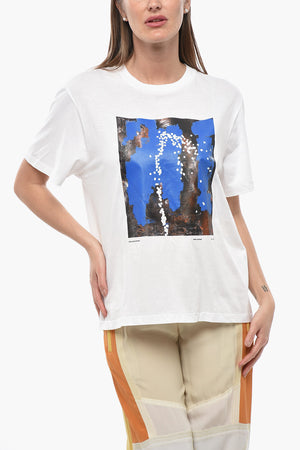 Rundhals-T-Shirt BARNEYS Mit Frontprint