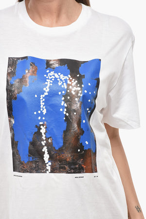 Rundhals-T-Shirt BARNEYS Mit Frontprint
