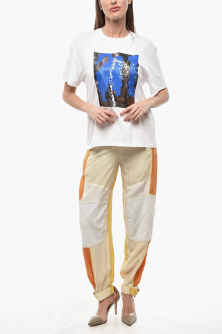 Rundhals-T-Shirt BARNEYS Mit Frontprint