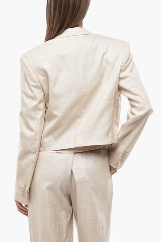 Cropped-Fit Blazer ADLEY with Lance Lapel