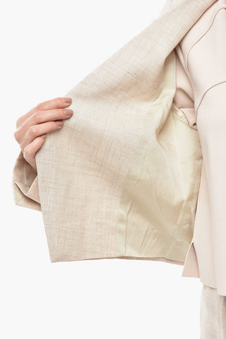 Cropped-Fit Blazer ADLEY with Lance Lapel
