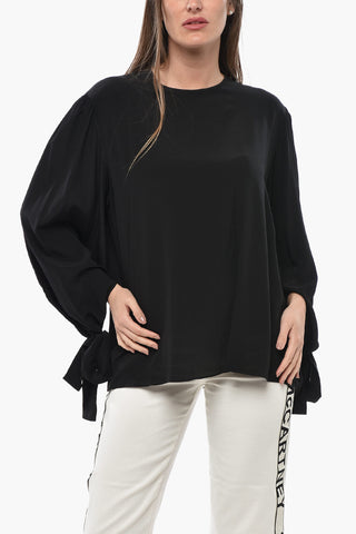 Chiffon Blouse JADEN With Bow Sleeves