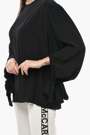 Chiffon Blouse JADEN With Bow Sleeves