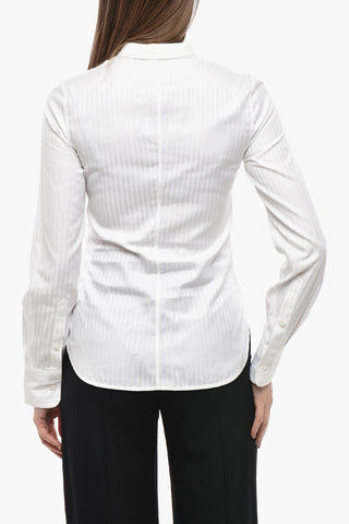 Tuxedo-Hemd PLASTRON aus Jacquard-Baumwolle