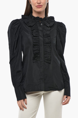 Camicia Ruffle Front SHAYLEE in Organza