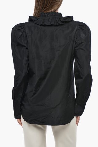 Camicia Ruffle Front SHAYLEE in Organza