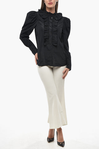Camicia Ruffle Front SHAYLEE in Organza