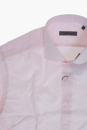 Striped Shirt with French Collar