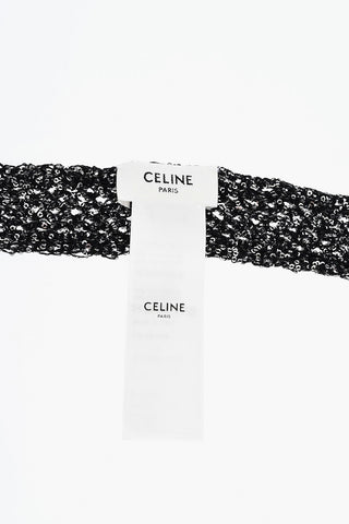 Sciarpa Extra Slim in Paillettes