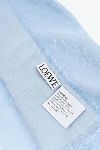 Jacquard Silk‑Blend Foulard