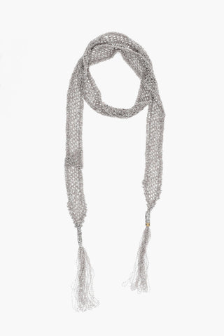 Sciarpa Extra Slim in Paillettes
