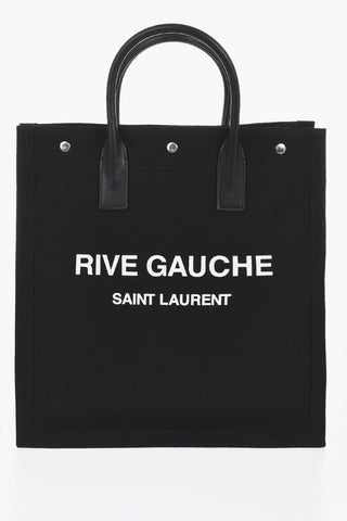 Borsa Tote in Canvas RIVE GAUCHE con Manici in Pelle