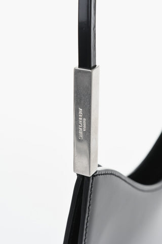 Brushed Leather Shoulder Bag