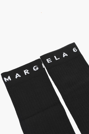 MM6 Jacquard Logo Socks