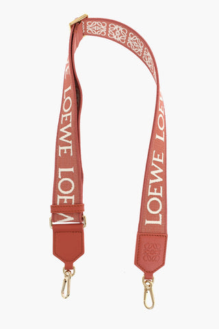 Adjustable Canvas Shoulder Strap with Monogram