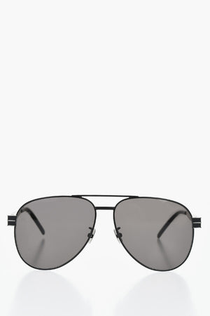 Aviator Sunglasses with Branded Temples