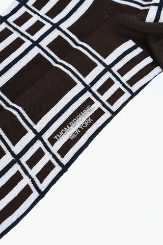 Socken aus Baumwollmischung mit geometrischem Muster