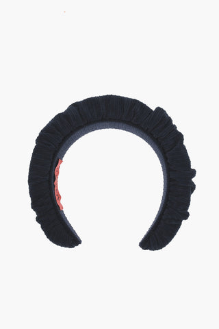 Padded Ribbed Velour Headband