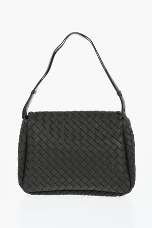 Woven Leather Crossbody Bag