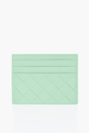 Braided Leather Card Holder