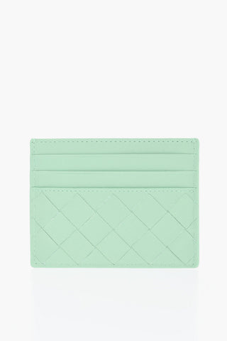 Braided Leather Card Holder