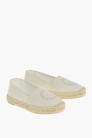 Espadrillas PIERS in Ecopelle con Suola in Raffia